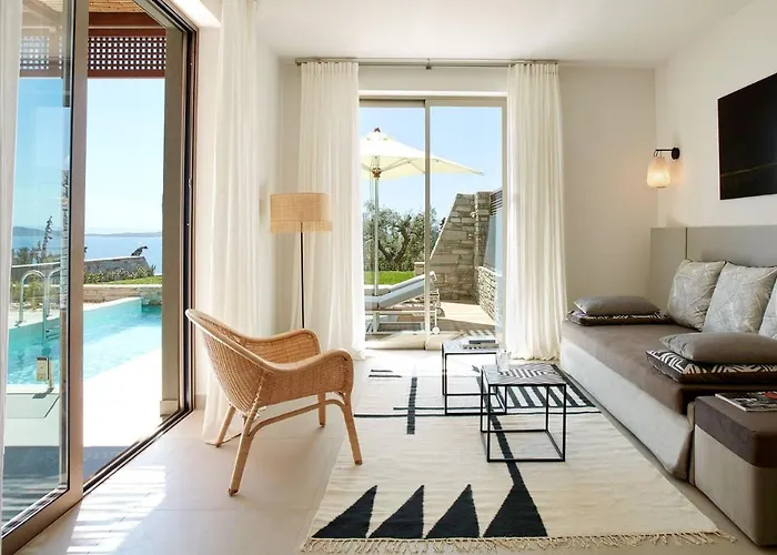 Excellent Halkidiki Ocean 2 1 Bedroom Stunning Sea Views Villa